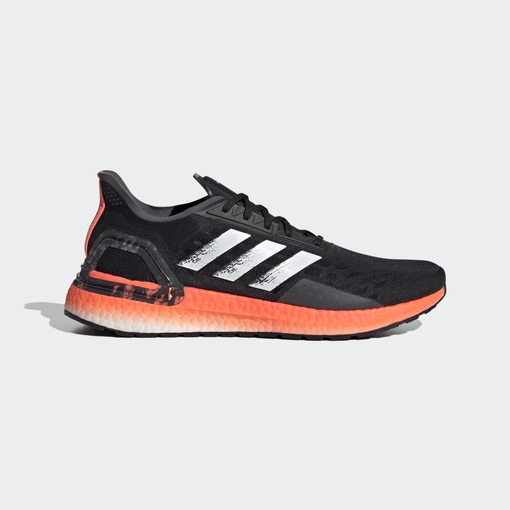 Adidas Men's Ultraboost PB Running Shoes Black/White/Coral Ireland EG0427